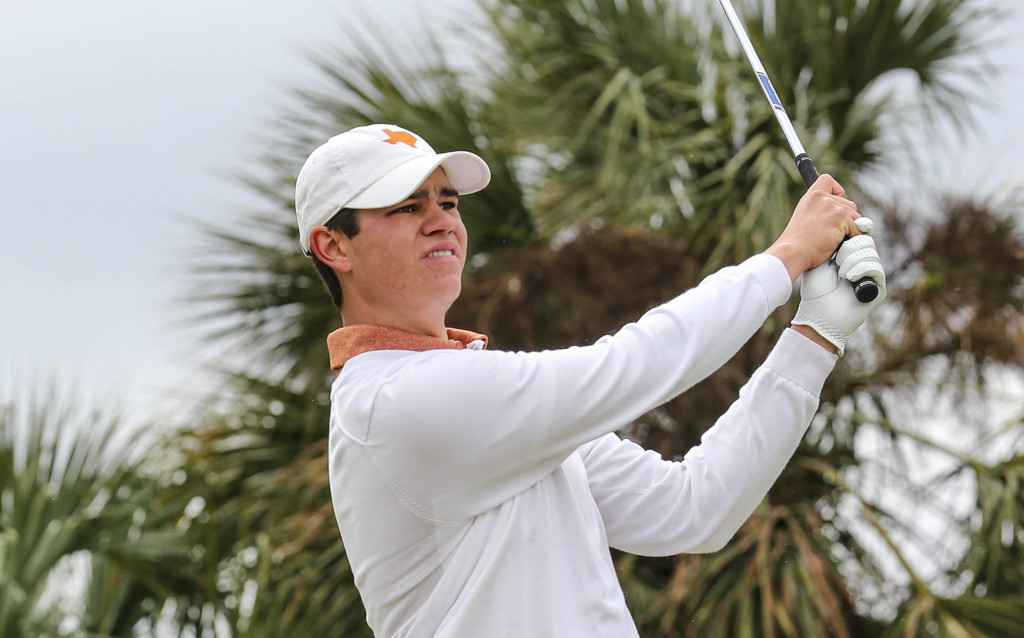 University of Texas golf team during the first day of play in The Hayt Collegiate Invitational 2015 at Sawgrass in EverBank Field Friday, February 27, 2015 in Ponte Vedra Beach, Fla.. (Gary Lloyd McCullough)