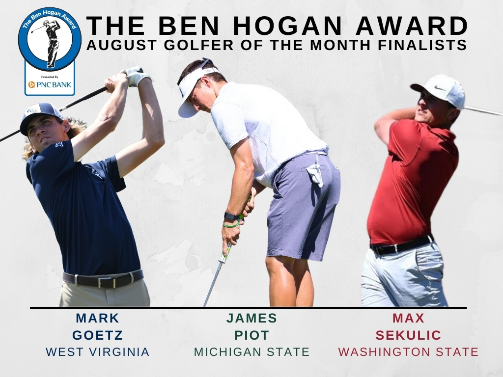 Trio of Seniors Named Monthly Award Finalists