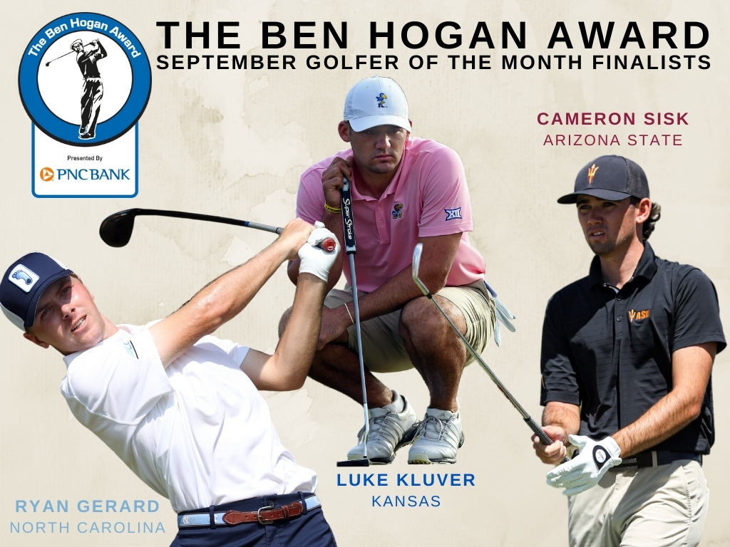 Conference Honorees Named Monthly Hogan Award Finalists