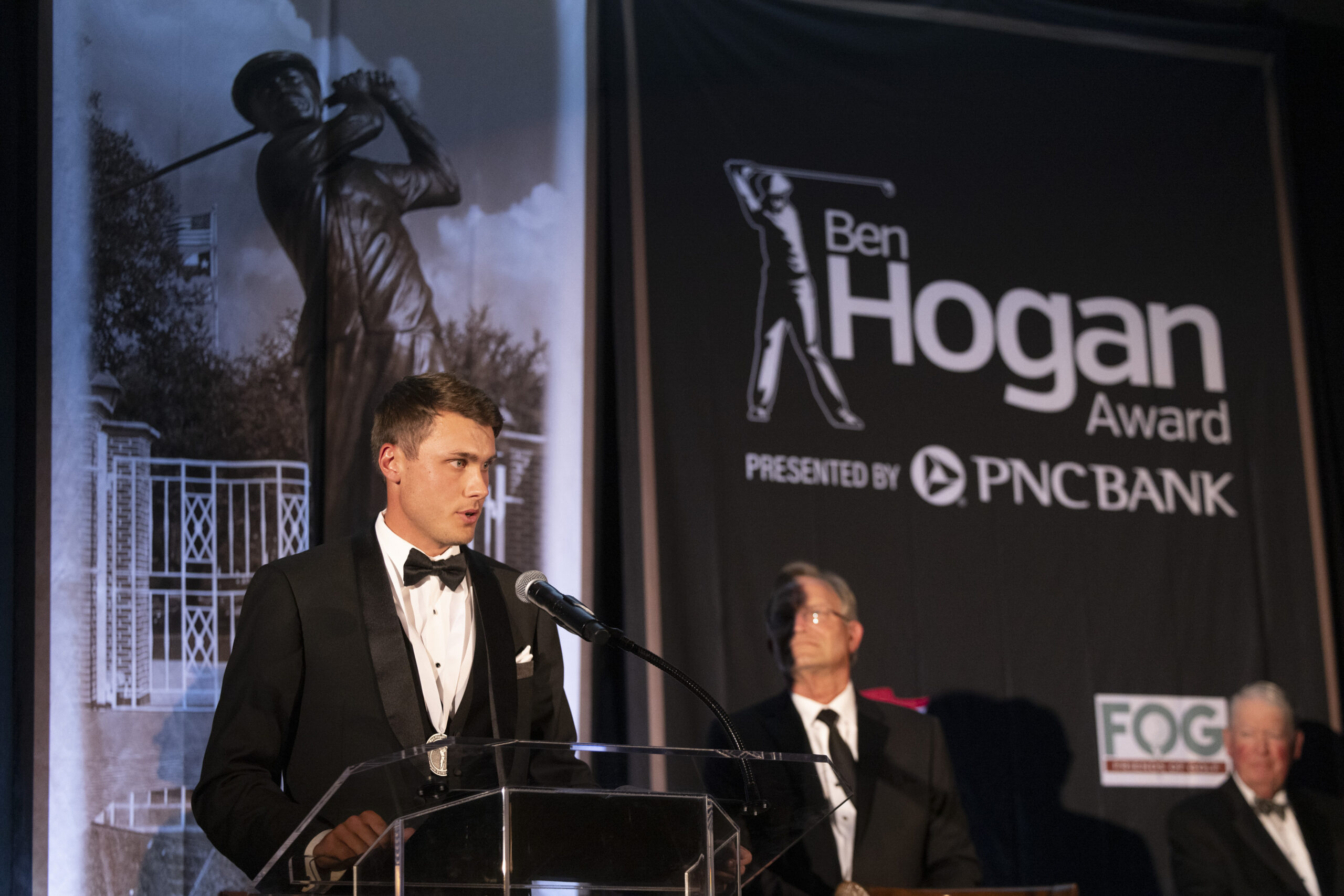 Aberg joins Rahm as two-time Ben Hogan Award presented by PNC Bank winners